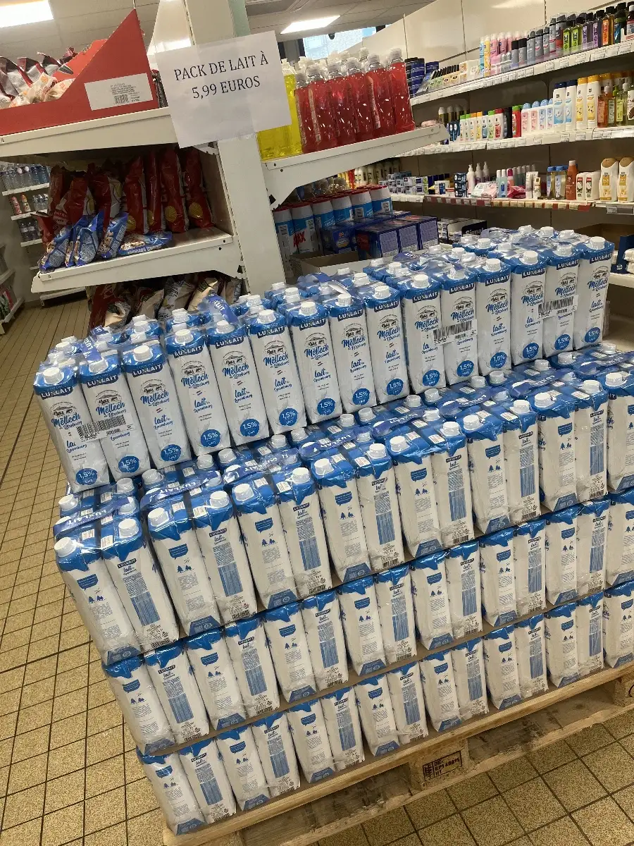 Pack de lait